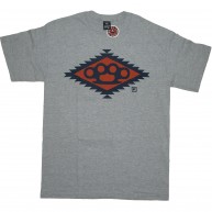 10 Deep 'Navajo Diamond Knuckle' T-Shirt -Grey-