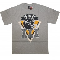 10 Deep 'Triple X Gridiron' T-Shirt -Grey-