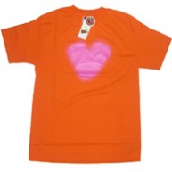 Twelve Bar'Halftoner' Tee  -Orange-