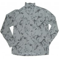 Addict 'LS Shirt' Overshirt  -Snow Grey-