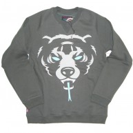 Mishka 'Oversize Death Adder F11' Sweatshirt -Grey-