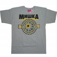 Mishka 'Keep Watch Crest 11' T-Shirt -Grey-